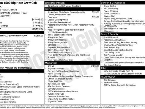 Used 2021 RAM 1500 Big Horn AWD/4WD image 2