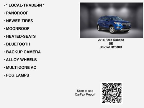 Used 2018 Ford Escape SE image 7