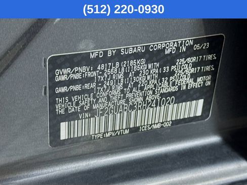 Certified 2024 Subaru Crosstrek 2.0i AWD/4WD image 39