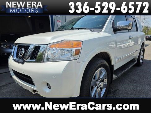 Used 2014 Nissan Armada Platinum w/ 2nd Row Captain Seat Package image 1