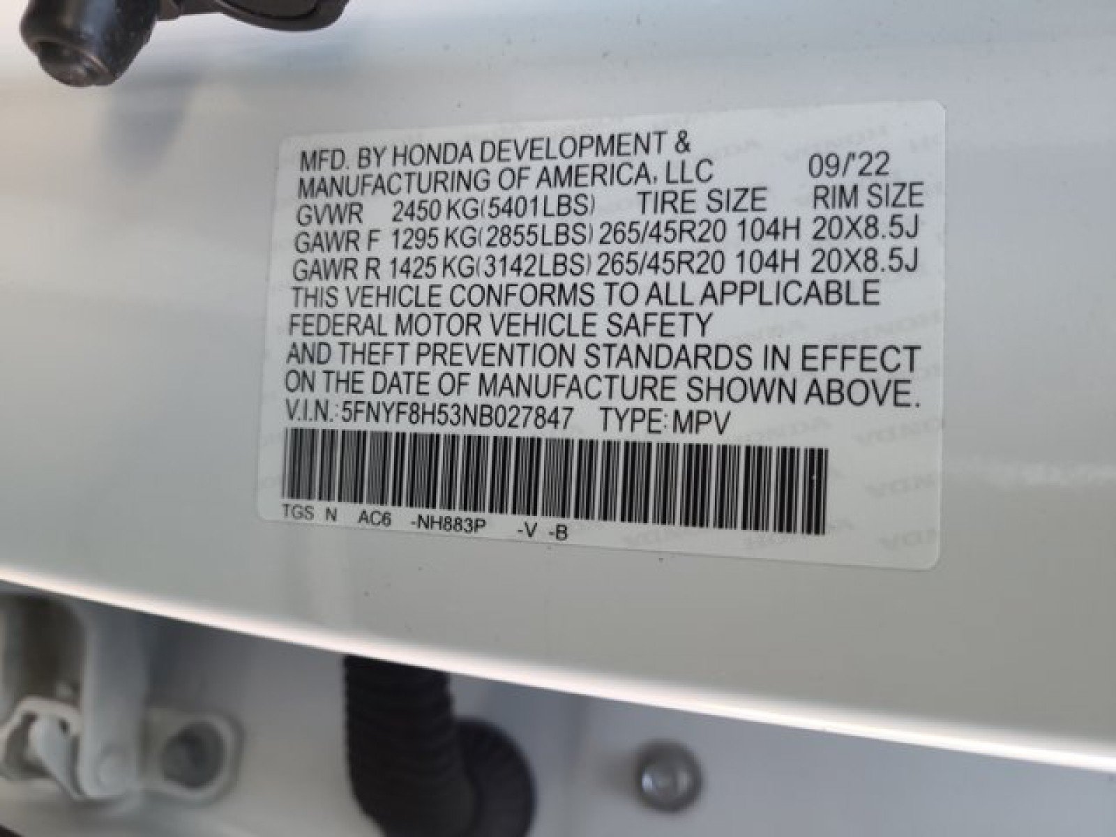 Used 2022 Honda Passport EX-L image 24