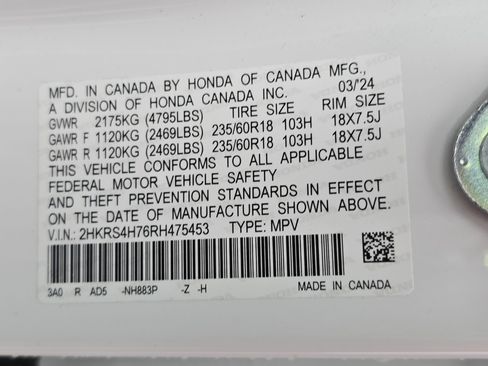 Certified 2024 Honda CR-V EX-L image 36