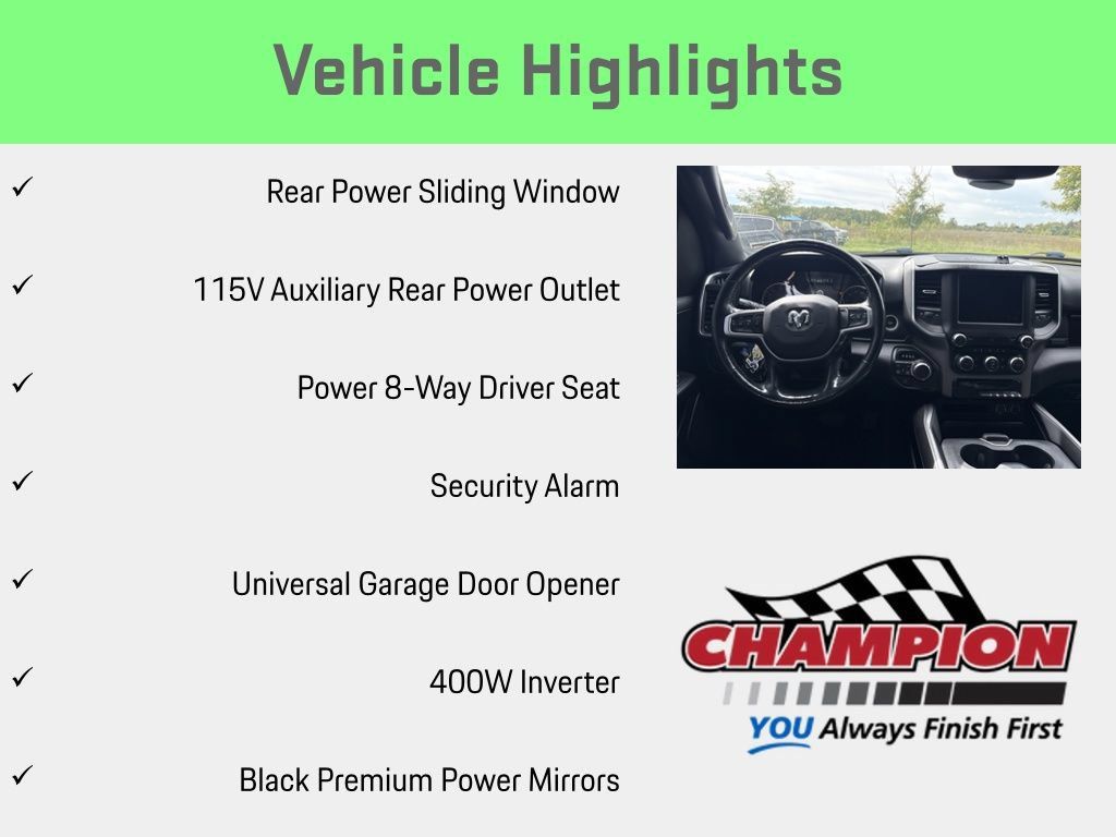 Used 2020 RAM 1500 Big Horn AWD/4WD image 12