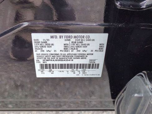 Certified 2024 Ford Edge ST-Line AWD/4WD image 35
