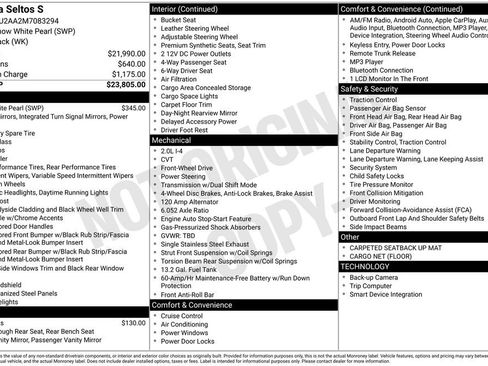 Used 2021 Kia Seltos S image 15