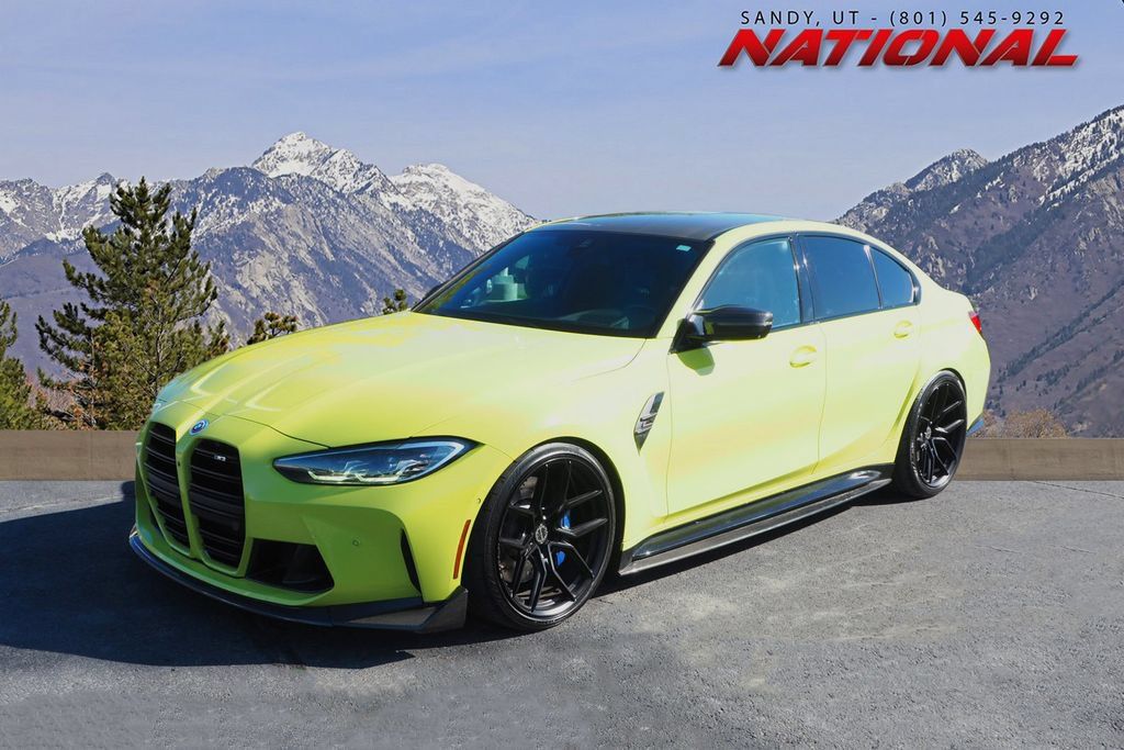 Used 2022 BMW M3 w/ Executive Package RWD image 1
