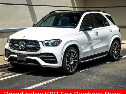 Used 2021 Mercedes-Benz GLE 350 4MATIC w/ AMG Line Exterior image 1