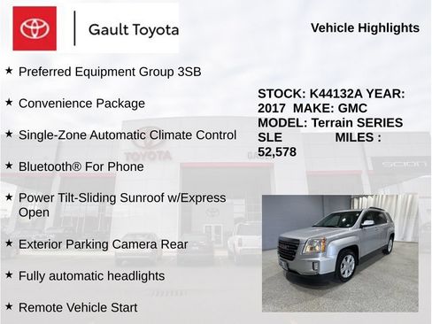 Used 2017 GMC Terrain SLE w/ Convenience Package AWD/4WD image 6
