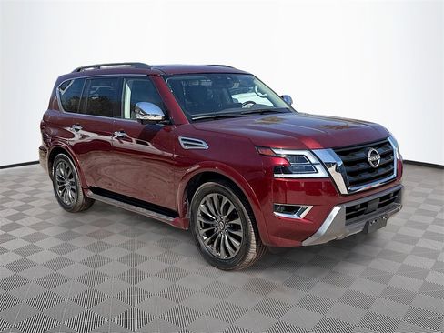 Used 2023 Nissan Armada Platinum w/ Captain's Chairs Package image 4