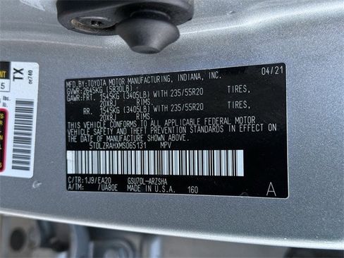 Used 2021 Toyota Highlander XSE image 36