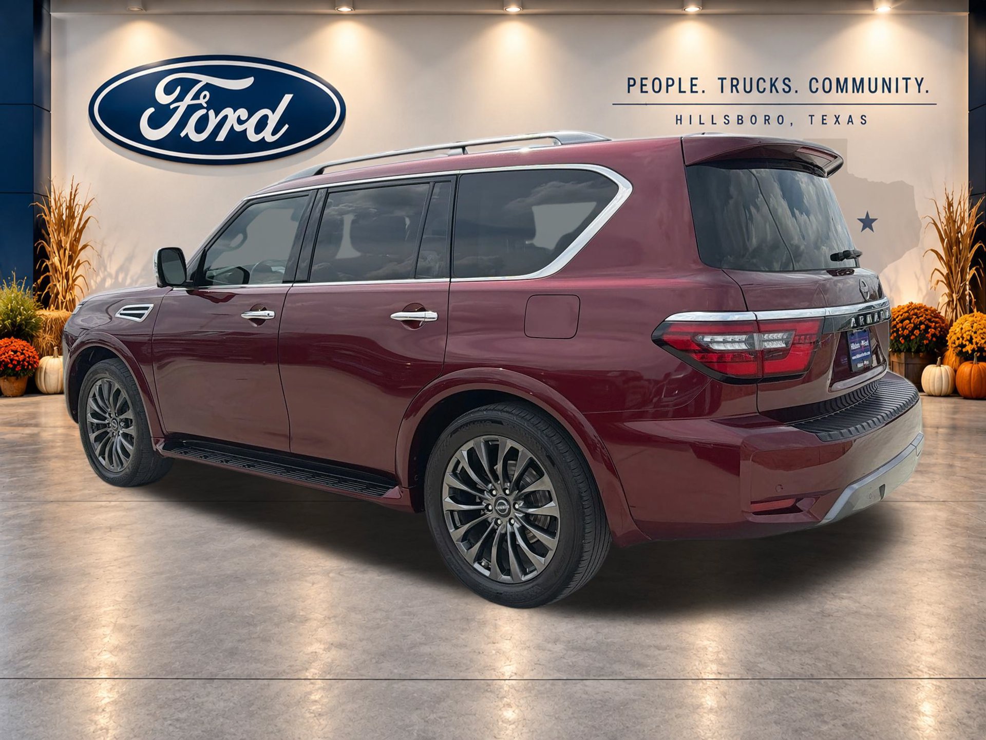 Used 2023 Nissan Armada Platinum w/ Captain's Chairs Package RWD image 7