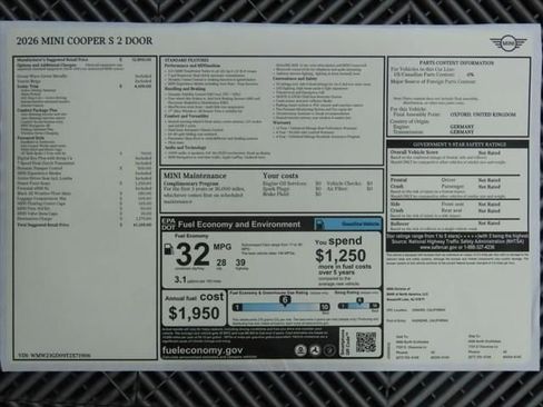 New 2026 MINI Cooper S image 9
