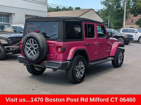 Certified 2024 Jeep Wrangler Unlimited Sahara w/ Technology Group AWD/4WD image 3