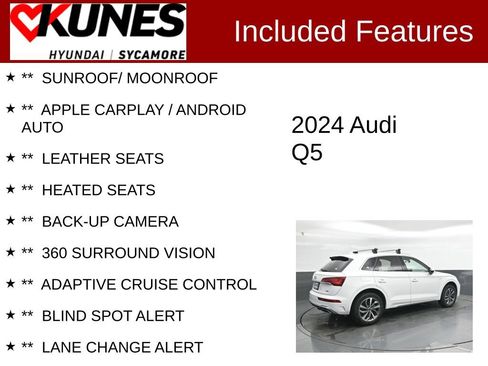 Used 2024 Audi Q5 2.0T Premium Plus AWD/4WD image 2