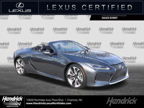 Certified 2021 Lexus LC 500 Convertible w/ Touring Package image 1