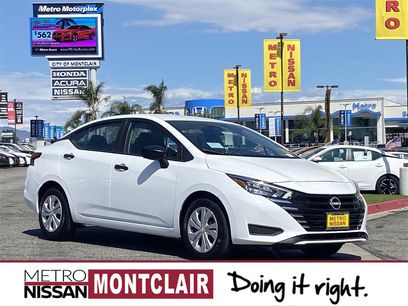 New 2025 Nissan Versa S w/ Trunk Package