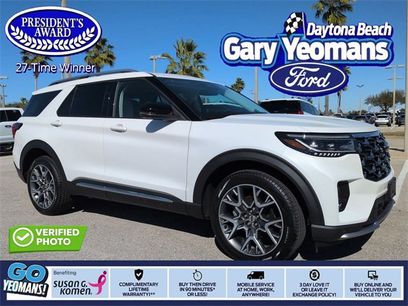 Certified 2025 Ford Explorer Platinum w/ Ultimate Package