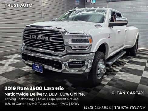 Used 2019 RAM 3500 Laramie AWD/4WD image 1