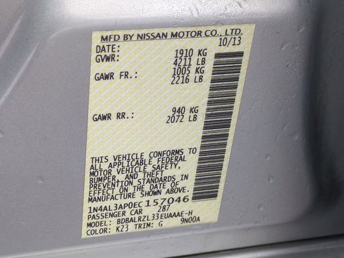 Used 2014 Nissan Altima 2.5 S w/ Display Audio Package image 36