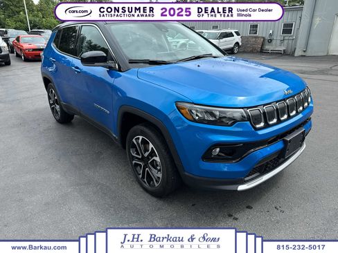 Used 2022 Jeep Compass Limited AWD/4WD image 1