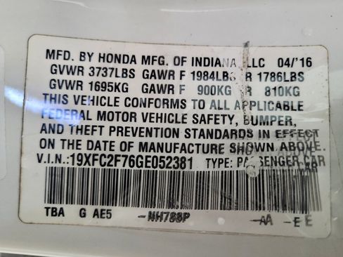 Used 2016 Honda Civic EX image 33