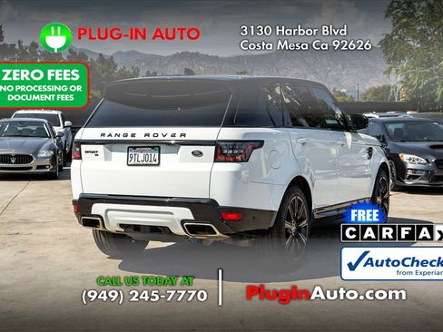 Used 2022 Land Rover Range Rover Sport HSE Silver Edition AWD/4WD image 4