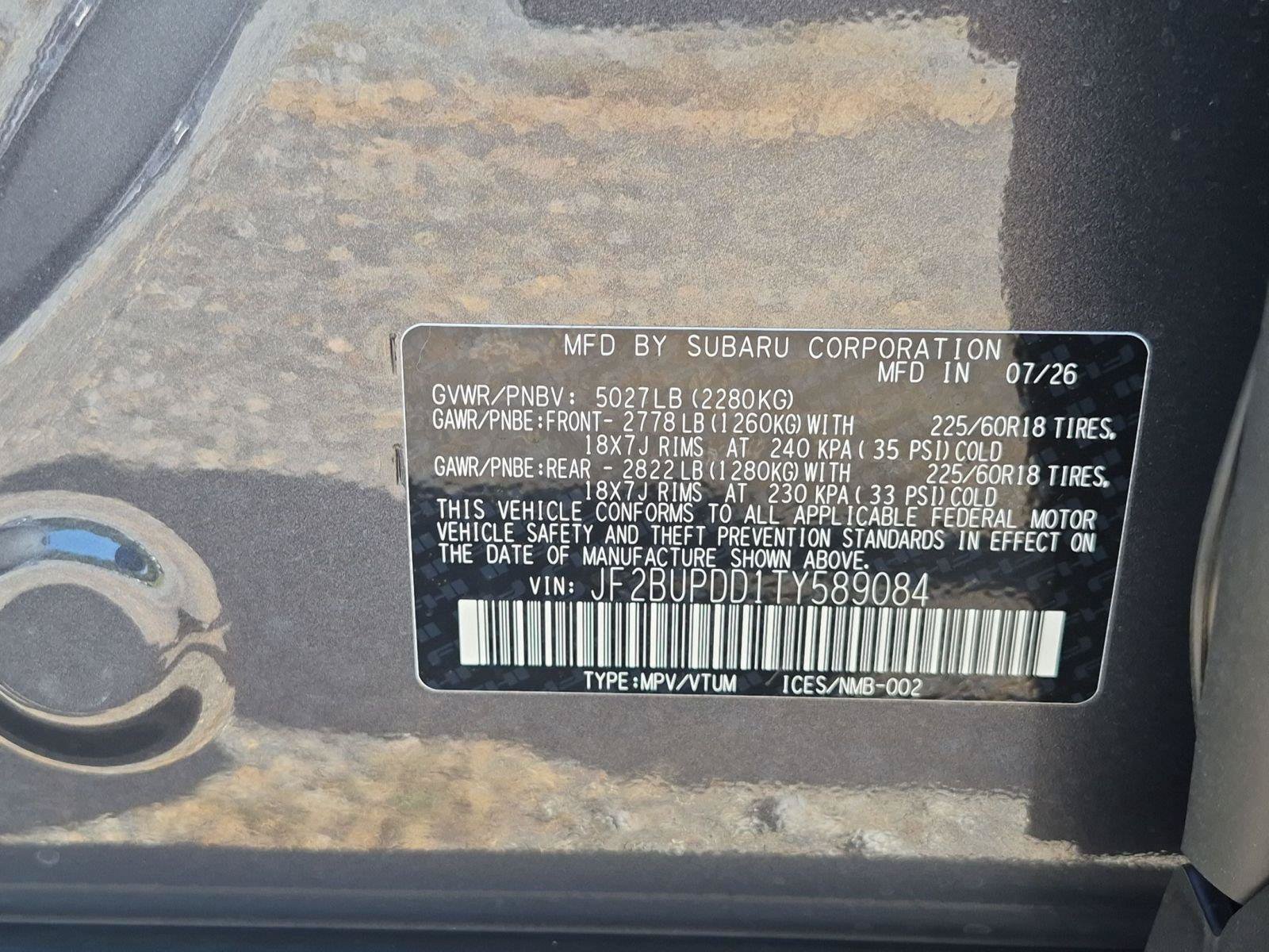 New 2026 Subaru Outback Limited AWD/4WD image 34