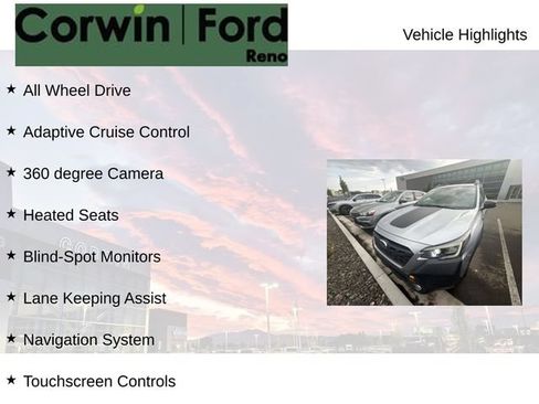 Used 2023 Subaru Outback Wilderness w/ Wilderness Package AWD/4WD image 8