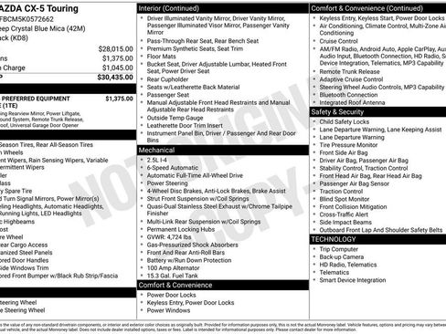 Used 2019 MAZDA CX-5 Touring image 31