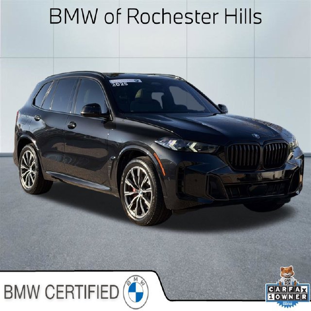 Certified 2025 BMW X5 xDrive40i w/ Executive Package AWD/4WD image 1