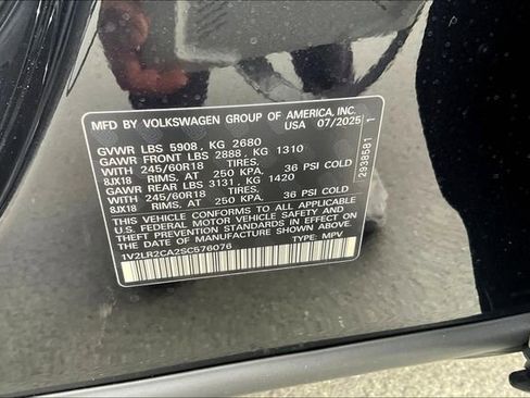 New 2025 Volkswagen Atlas SE image 14