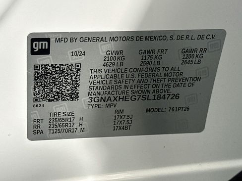 Used 2025 Chevrolet Equinox LT w/ Convenience Package II FWD image 12