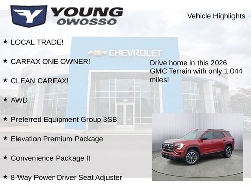 Used 2026 GMC Terrain Elevation w/ Elevation Premium Package image 8