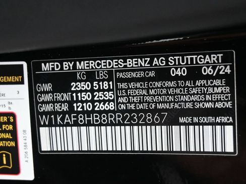 Used 2024 Mercedes-Benz C 43 AMG 4MATIC Sedan image 13