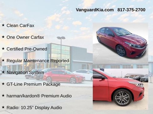 Certified 2024 Kia Forte GT-Line w/ GT-Line Premium Package image 6