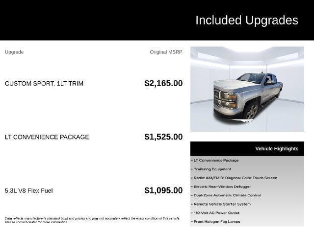 Used 2014 Chevrolet Silverado 1500 LT w/ LT Convenience Package RWD image 19