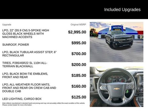 Used 2017 Chevrolet Silverado 1500 High Country AWD/4WD image 7