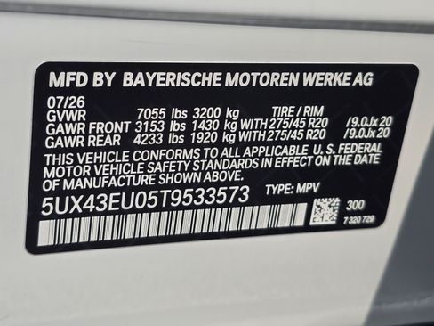 New 2026 BMW X5 xDrive50e w/ M Sport Package AWD/4WD image 30