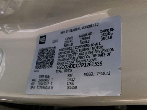 Certified 2023 Chevrolet Colorado W/T image 33