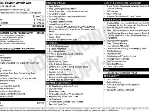 Used 2025 Buick Envista Avenir FWD image 11