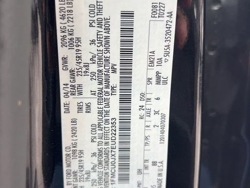 Used 2014 Ford Escape Titanium FWD image 14