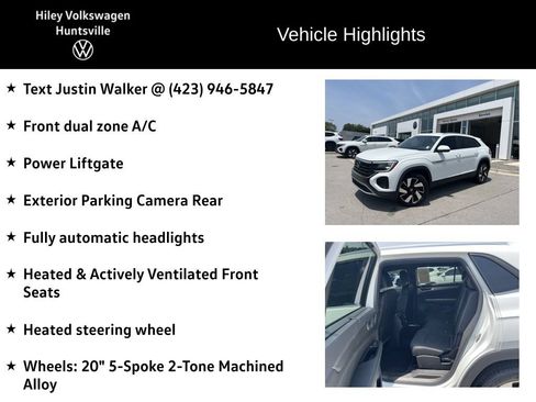 Certified 2024 Volkswagen Atlas Cross Sport SE FWD image 6