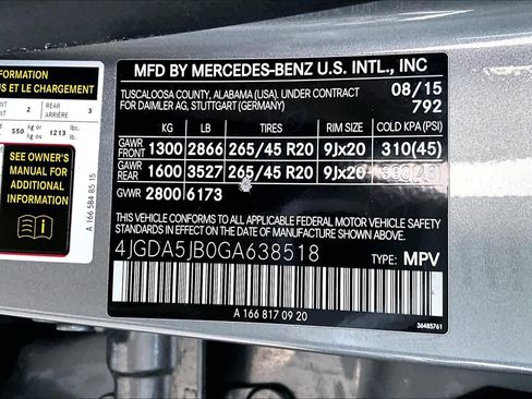 Used 2016 Mercedes-Benz GLE 350 GLE 350 image 32