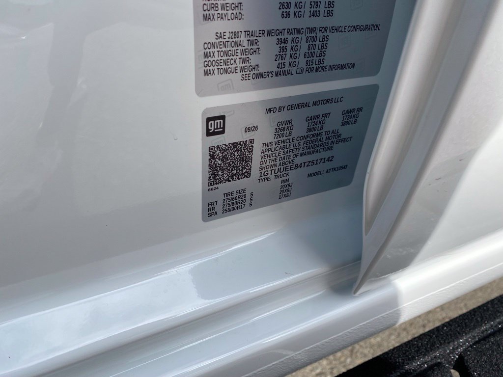 New 2026 GMC Sierra 1500 AT4 w/ AT4 Premium Package AWD/4WD image 33