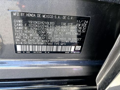 Used 2025 Honda HR-V EX-L image 36