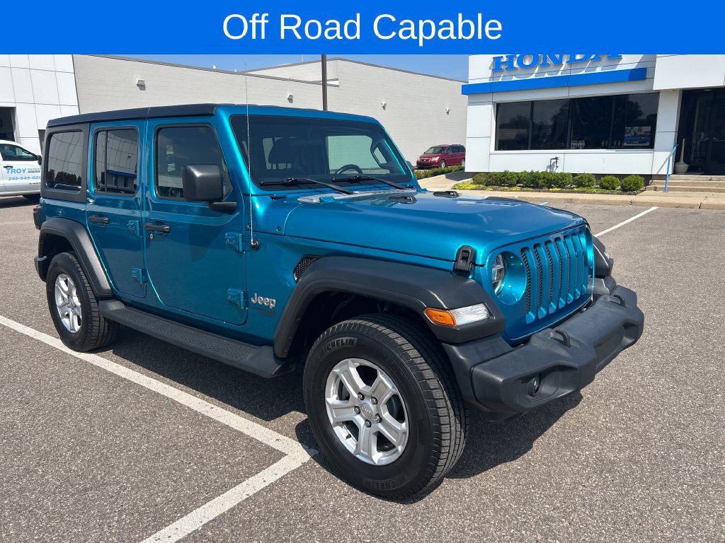 Used 2020 Jeep Wrangler Unlimited Sport S AWD/4WD image 2