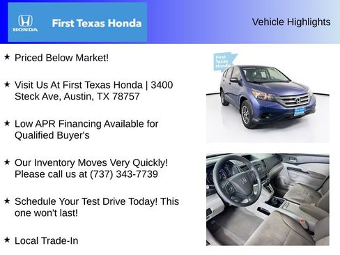 Used 2013 Honda CR-V LX image 5