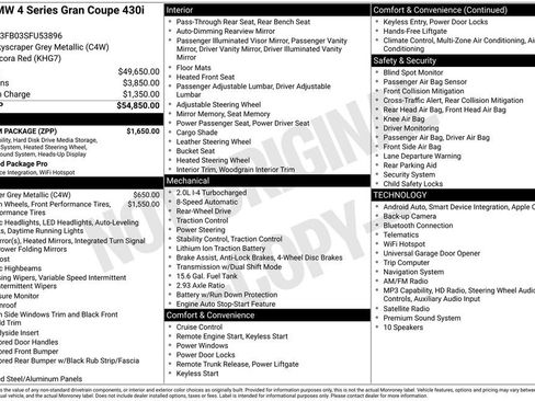 Used 2025 BMW 430i w/ Premium Package RWD image 5