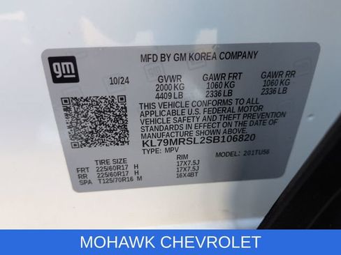 Certified 2025 Chevrolet TrailBlazer LT w/ Convenience Package AWD/4WD image 33