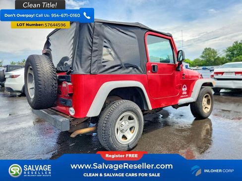 Used 2006 Jeep Wrangler SE AWD/4WD image 4
